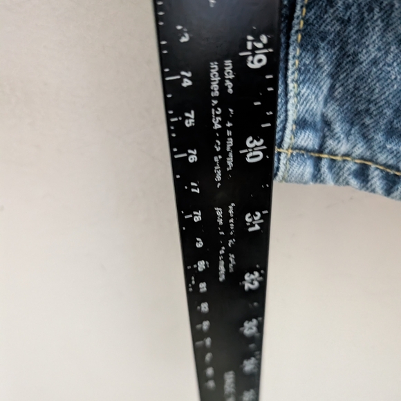 Good American Jeans Flat Tummy Tech Ankle Split Good Boy High Rise Sz 18 - Picture 6 of 11
